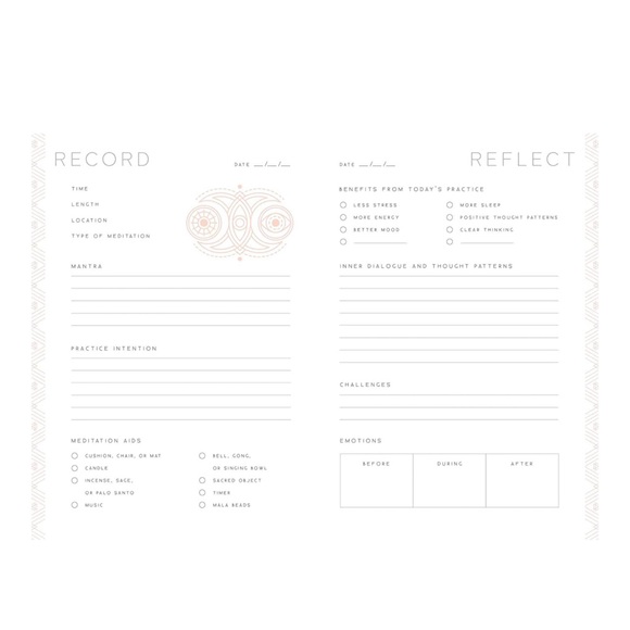 Meditation: A Day and Night Reflection Journal (90 Days) - Picture 5 of 9